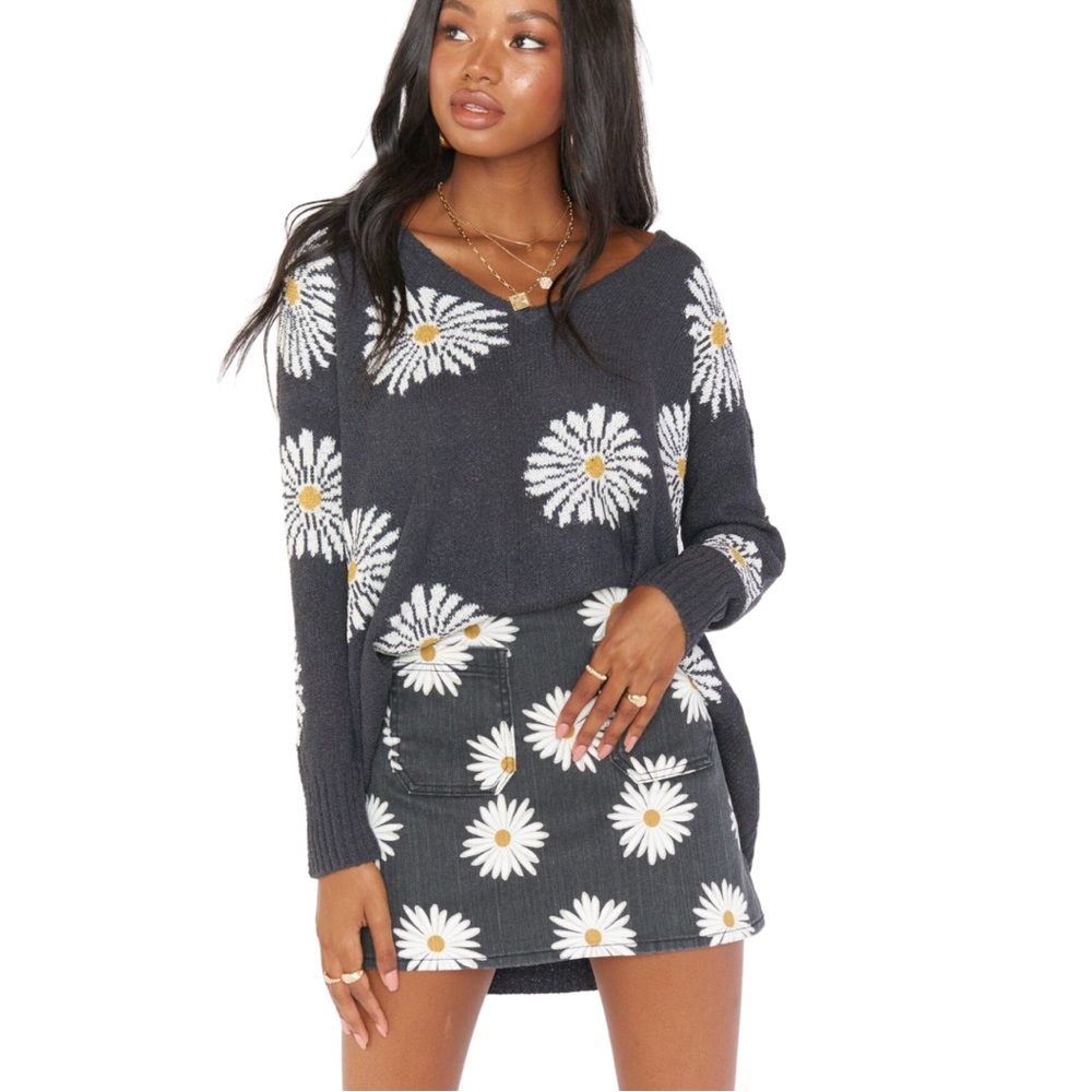 SHOW ME YOUR MUMU Rex Daisy Mini Skirt ✨ Size Small